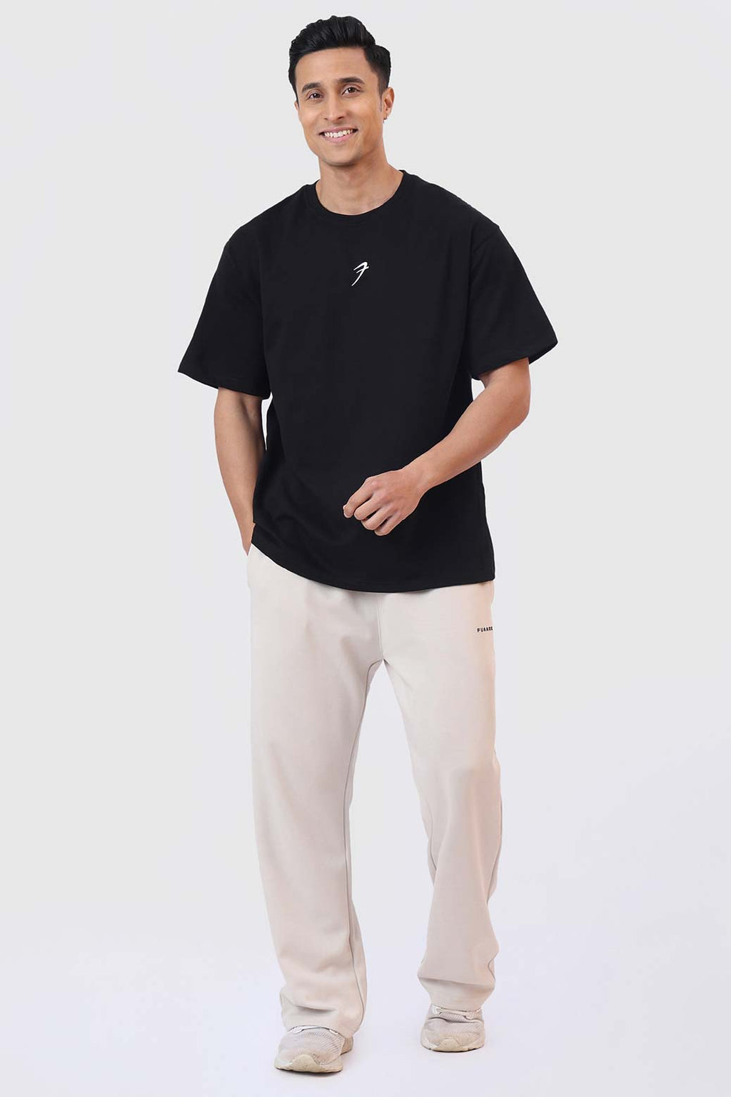 Winged Omen Oversized T-shirt Black